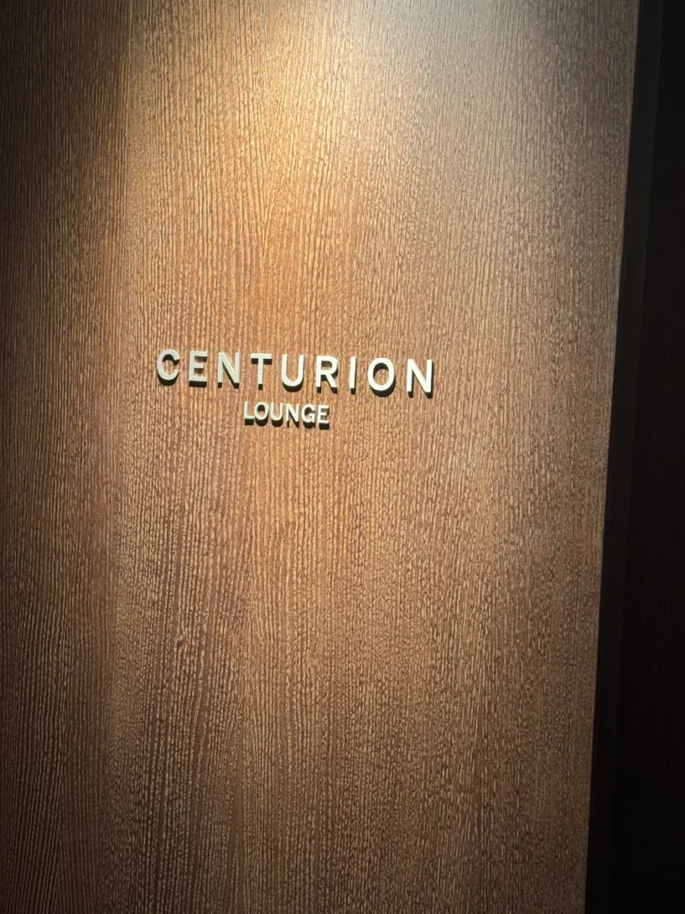 American Express Centurion lounge