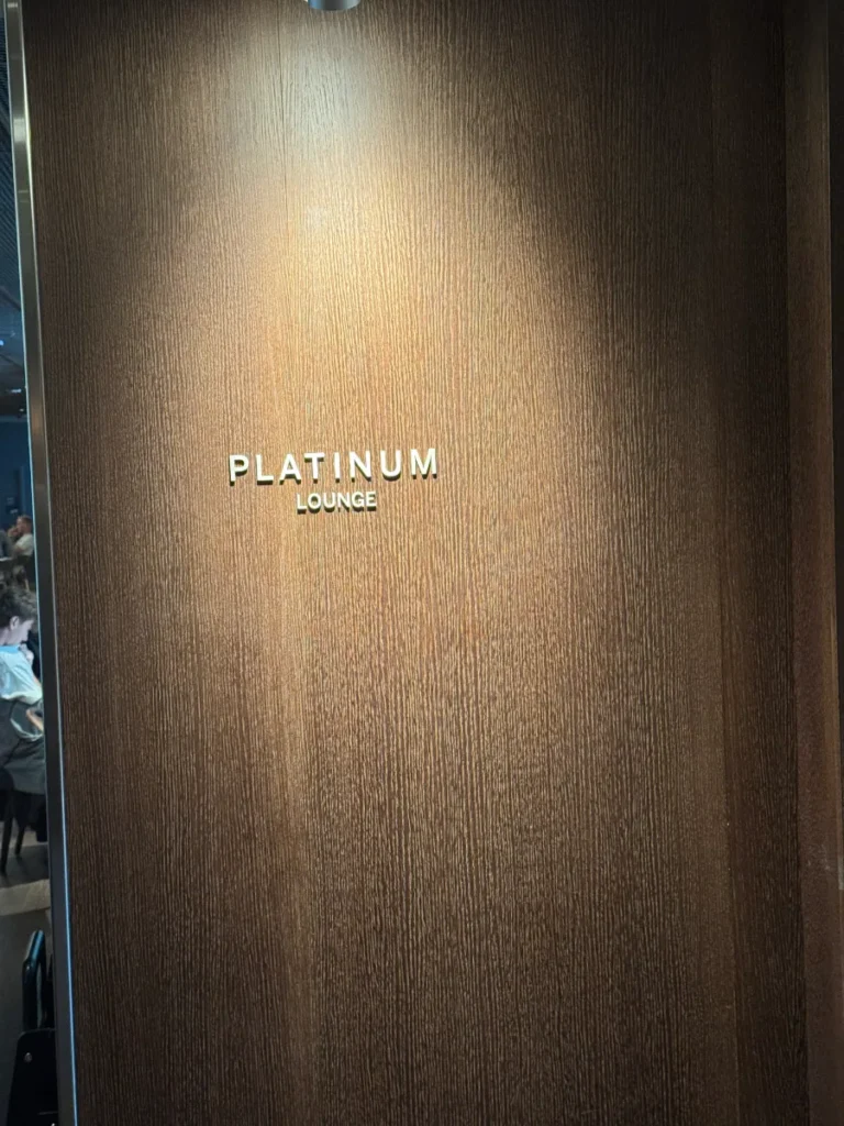 American Express Platinum lounge