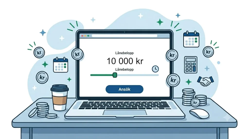 Låna 10000 kr snabbt