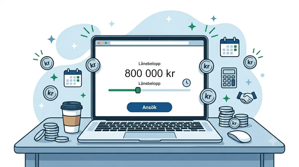 Låna 800000 kr snabbt