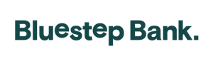 Bluestep Bank logotyp